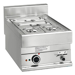 Bain-Marie Électrique de Table, 1 Cuve GN - L400 mm - Mastro 