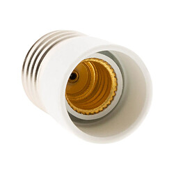 ZENITECH Adaptateur culot E27 vers E14 - Blanc