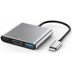 GUPBOO Adaptateur 3 en 1 Hub USB-C HDMI 4K ver2022,JL537 pas cher