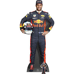 Star Cutouts Figurine en carton taille reelle Daniel Ricciardo 178cm