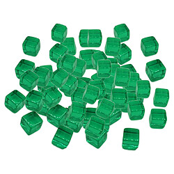 100pcs 10mm jeux de société cube colorés dés pour la partie KTV jouets verts pas cher