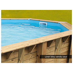 Liner seul Bleu pour piscine bois Azura 4,30 x 3,00 x 1,26 m - Ubbink