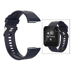 Bracelet De Montre Pour Garmin Forerunner 35 30 35J ForeAthlete 35J Bleu Marine pas cher