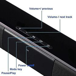 Universal Box haut-parleur Bluetooth Boîte à haut-parleurs Bluetooth Box Home Theater Hifi Quality Audio Portable Subwoofer System Music Center pas cher