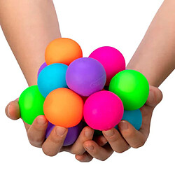 Bigjigs Toys Balle anti stress - 18 petites balles mini