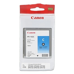 Canon PFI102 Cartouche Cyan 0896B001