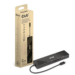 Club 3D Club3D Station d'accueil portable 6 en 1 USB Type-C vidéo 4K 60 Hz Noir