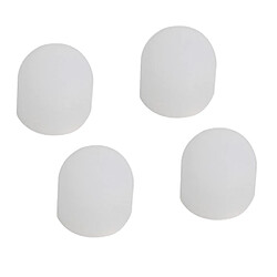 Capot de protection de moteur en silicone 4pcs pour DJI Mavic 2 Pro Drone White