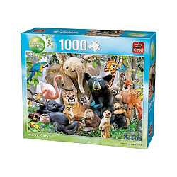 King PUZZLE LE MONDE DE LA JUNGLE 1000 Pièces