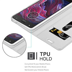 Avis Cadorabo Coque Motorola MOTO X4 Etui en Argent