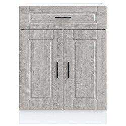 Avis vidaXL Armoire de cuisine Porto sonoma gris bois d'ingénierie