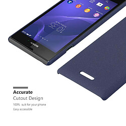 Cadorabo Coque Sony Xperia T3 Etui en Bleu pas cher