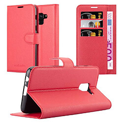 Cadorabo Coque Samsung Galaxy A8 2018 Etui en Rouge