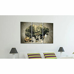 Paris Prix Tableau Imprimé The Bear in the Forest 40 x 60 cm