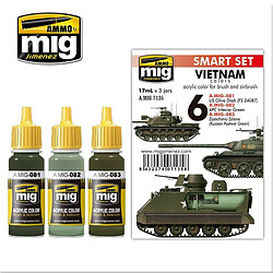 Mig Jimenez Ammo Peintures Vietnam Colors Set