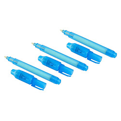 3pcs Stylo Espion à Encre Invisible Avec Marqueur Magique De Lumière UV Pour Planche à Dessin D'enfants