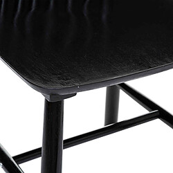 Atmosphera, Createur D'Interieur Chaise Bois Isabel Noir - Atmosphera