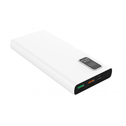 Avis Platinet Batterie de Secours 10000mAh PD Affichage LED et Technologie Quick Charge Blanc