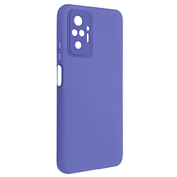 Avizar Coque Xiaomi Redmi Note 10 Pro Silicone Semi-rigide Soft Touch Fine Violet