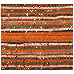 Vidal Tapis de laine 185x164 orange Jajim