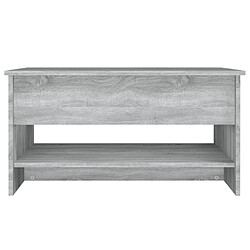 Acheter vidaXL Table basse Sonoma gris 80x50x40 cm Bois d'ingénierie