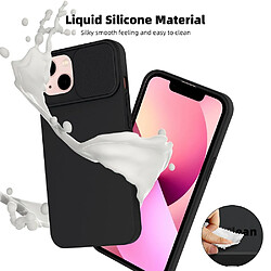 Coque Cam Slide couleur Noir + 2 Verres Trempes Pour iPhone 14 Little Boutik©