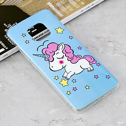 Wewoo Coque Étui de protection en TPU antichoc motif licorne lumineuse pour HuMate 20 Pro