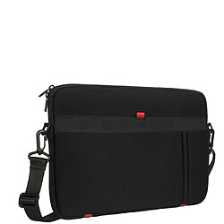 Rivacase Sacoche pour Ordinateur Portable 13.3''/14'' Bandoulière Amovible ANTISHOCK Noir