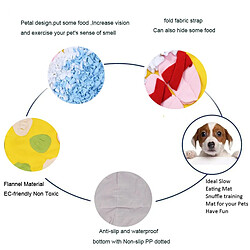 Acheter Universal Coussin de bouchon de nez de chien Couleur Puzzle de chien Entraînement Alimentation Coussin lent Animal de compagnie Coussin d'odorat Relâchement de pression Chats et chiens Fournisseurs & 124 ; Jouets pour chiens.