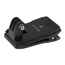 Avis Wewoo Clip GoPro pour HERO6 / 5/5 Session / 4 Session / 4/3 + / 3/2/1, Xiaomi et autres caméras d'action 360 degrés rotation sac à dos chapeau Rec-montages fixation rapide Clamp Mount