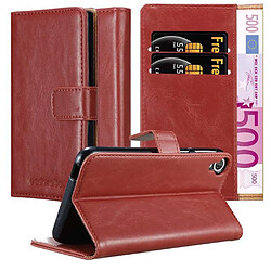 Cadorabo Coque HTC Desire 820 Etui en Rouge