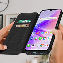 Avis Avizar Housse pour Oppo A77 Clapet Porte-carte Support Vidéo noir