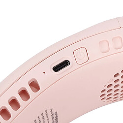 Ventilateur de cou portable pour le bureau?Voyage (Rose) pas cher