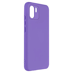 Avizar Coque Xiaomi Redmi A1 et A2 Semi-rigide Soft-touch Fine violet