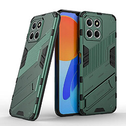 Coque pour Honor X8 5G Protection Antichoc avec Support TPU Résistant et Pratique - Vert