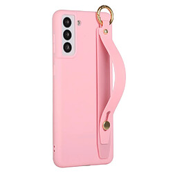 Coque en TPU avec béquille rose foncé pour votre Samsung Galaxy S22 Plus 5G