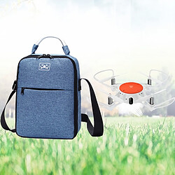 Wewoo Sac à dos Sacoche à bandoulière avec doublure en éponge pour drone Xiaomi Mitu et accessoires (bleu)