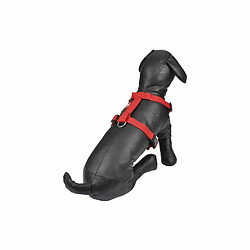 Paris Prix Harnais pour Chien Essentiel 35cm Rouge