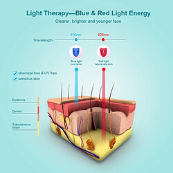 Acheter Wewoo Brumisateur Xpreen Masque pour le traitement de l'acné Light Therapy