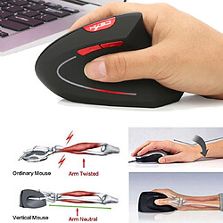 Yonis Souris Ergonomique Sans Fil 2400 DPI USB pas cher