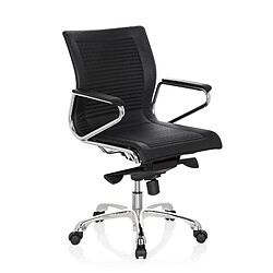 Chaise de bureau / fauteuil de bureau ASTONA PU noir hjh OFFICE