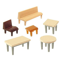 Faller 272440 Table Chair & Bench 43/N Scale Scenery and Accessories