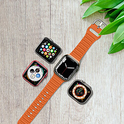 Avizar Bracelet pour Apple Watch 41mm / 40mm / 38 mm Silicone Ajustable Orange pas cher