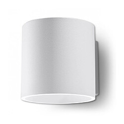 Luminaire Center Applique murale ORBIS aluminium blanc 1 ampoule