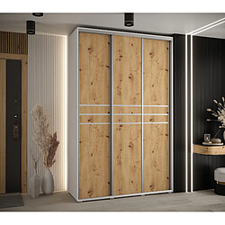 Abiks Meble Armoire Davos 10 À Portes Coulissantes 235,2/150/45 3 Portes