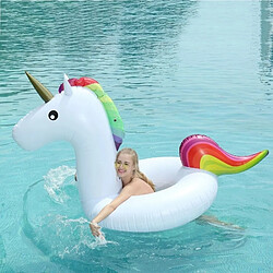 Wewoo Bouée Anneau de natation en forme de licorne gonflable, gonflé Taille: 260 x 115 x 120cm pas cher