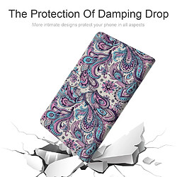 Acheter Etui en PU impression de modèle fleurs avec support pour votre Huawei MediaPad T5 10