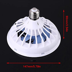 Universal Lampe LED 2in1 AC 220V E27 12W Ampoule LED pour ventilateur de plafond E27 pour marché domestique 667C |