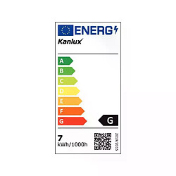 Avis Kanlux Spot LED Dimmable GU10 PAR16 7W 495lm (60W) - Blanc Naturel 4000K