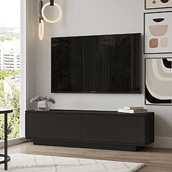 Avis Concept Usine Meuble TV design noir 140cm MELI